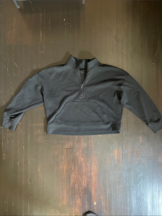 all in motion Jackets & Blazers - Target All in Motion Black Quarter-Zip Jacket Slightly Cropped and Ribbed
